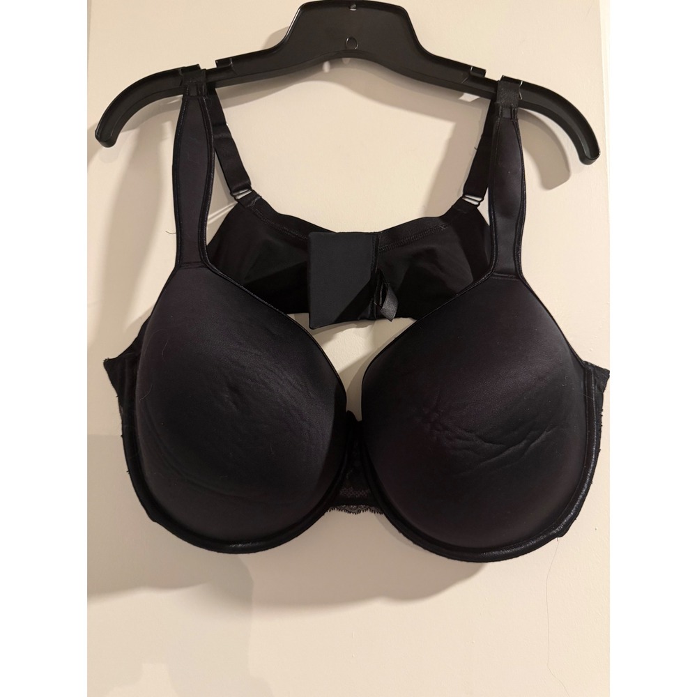 Torrid Curve Black 360 Smoothing T-Shirt Bra Full Coverage Underwire 44DD